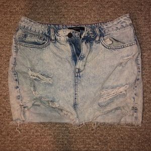 High waisted skirt